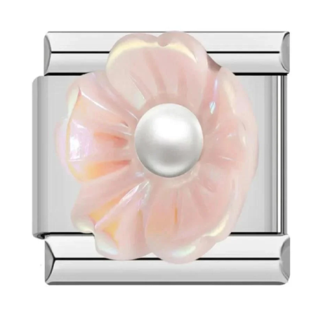 وردة زهر لون فضي