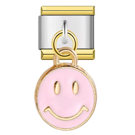 تشارمز فضي ودهبي Smile face